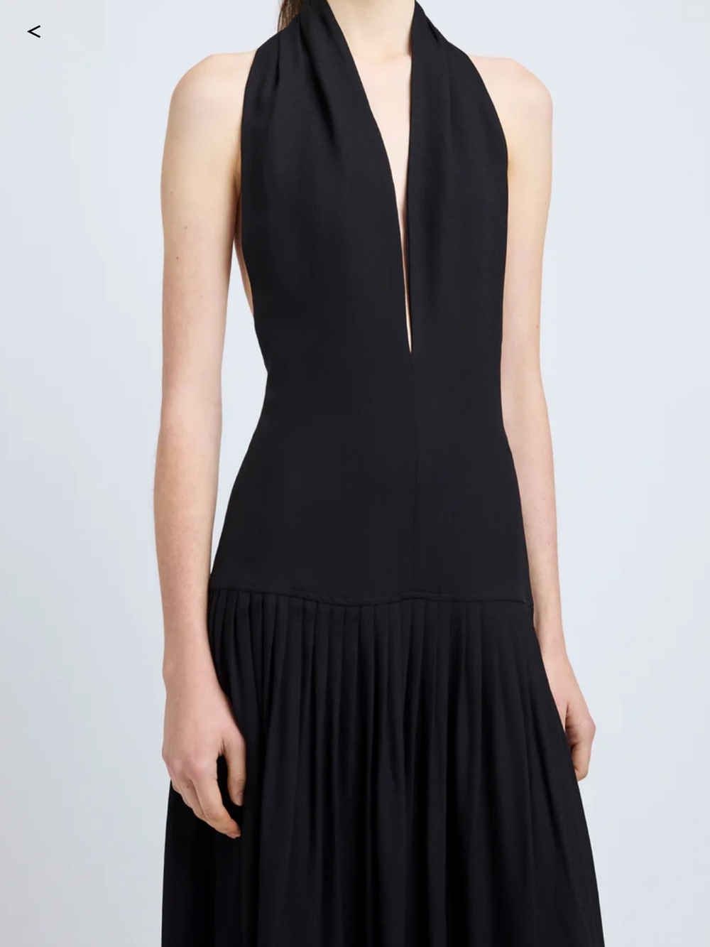 Proenza Schouler Tala Dress in Viscose Georgette size 10 - Picture 2 of 7